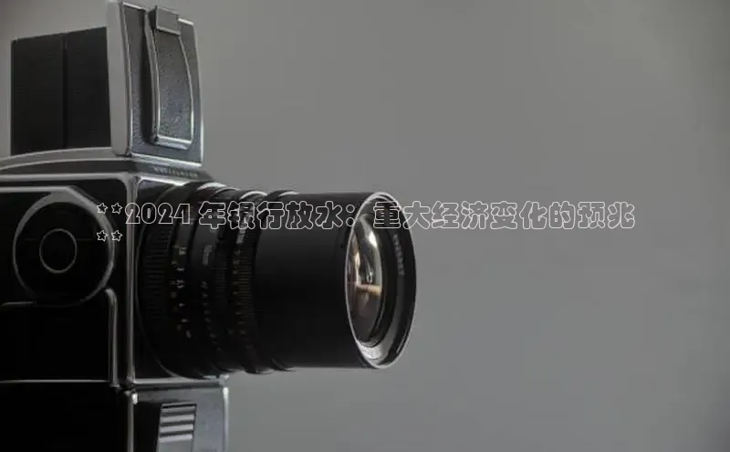 意昂4登录慧博云通**2024 年银行放水：重大经济变化的预兆
**
