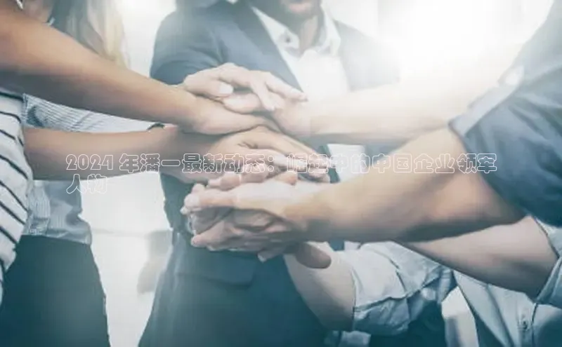 EON4代理滴滴出行2024 年潘一最新动态：崛起中的中国企业领军
人物