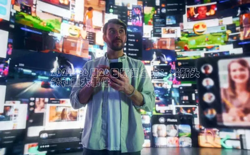 意昂4官网一径科技2024年6月26日新闻全览：最新头
条和重大事件